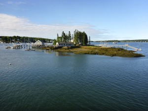 Boothbay from the Tugboat Inn and Marina