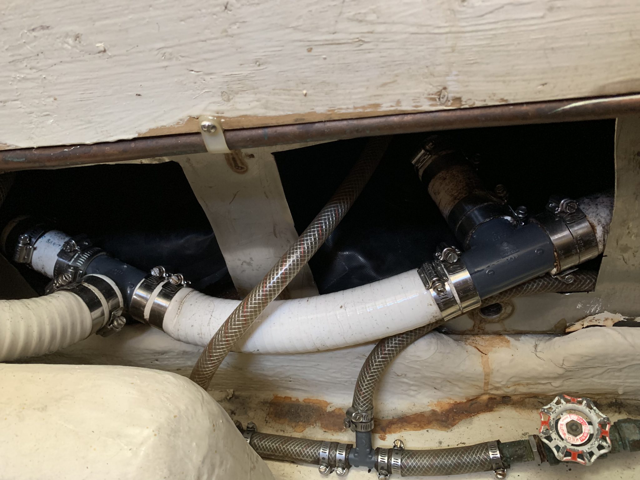 sailboat water tank repair